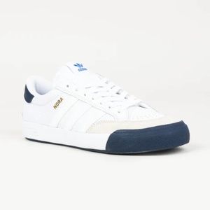 Adidas Nora in White / Chalk White / Collegiate Navy